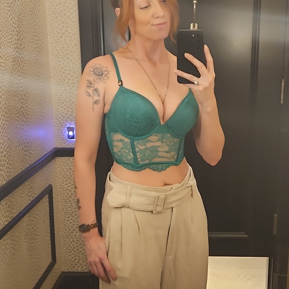 Emerald Green Corset